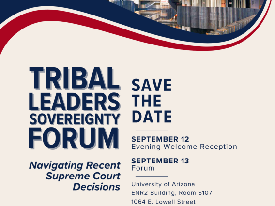 Save the Date - Tribal Sovereignty Forum