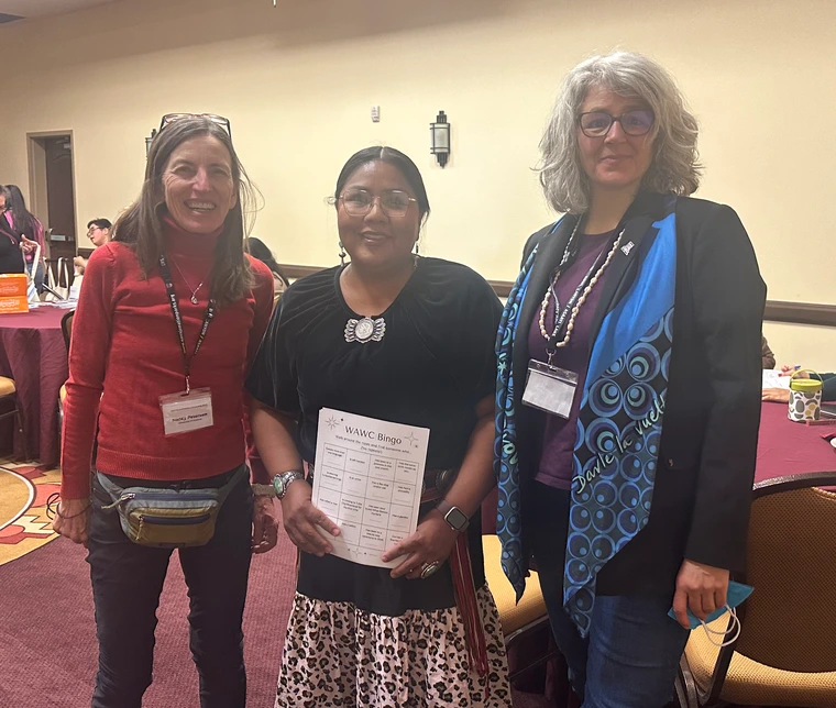 Dr. Crystal Tulley Cordova, Nancy Petersen, and Nina Sajovec