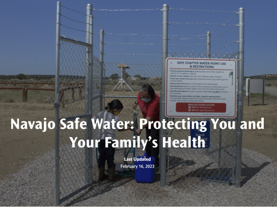 Navajo safe water