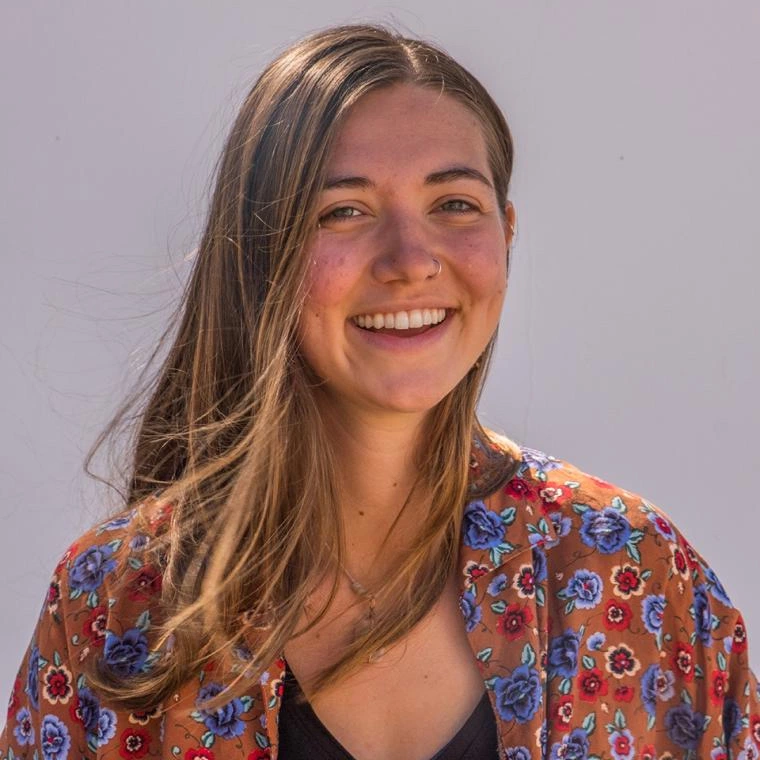 Woman smiling at the camera